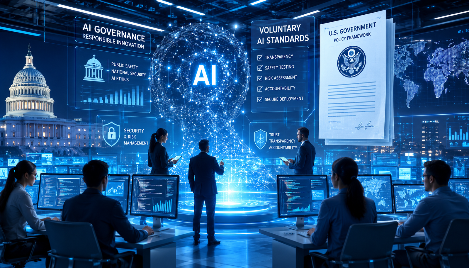 AI governance and security command center